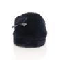 Navy Blue AJVANI Navy Blue Fluffy Mule Slippers, Image 6 of 6