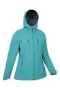 Teal Mountain Warehouse Teal Rainstorm 2.5 Layered Waterproof Jacket, Image 4 of 5