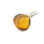 Orange Sterling Silver Citrine Birthstone Pendant Charm, Image 1 of 1