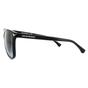 Black Emporio Armani Black Rectangle Black Grey Gradient 4060 Sunglasses, Image 3 of 6
