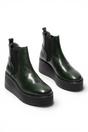 Green Womens MES 2 Calf Leather Zip Boots, Image 2 of 5