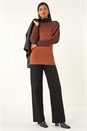 ORANGE Colour Block Stripe Knit Jumper, Image 2 of 5