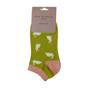 Green Bamboo Breathable Trainer Socks, Image 5 of 5
