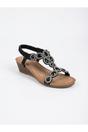  Rosa Jeweled Wedge Sandal, Image 7 of 8