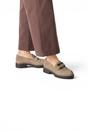 Beige Suede Leather Loafer Casual Shoes, Image 6 of 8