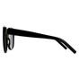 Black Saint Laurent Black Round Black Grey Sunglasses, Image 3 of 6