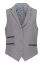 Grey Womens 3 Piece Plain Grey Formal Office Suit, Image 5 of 8