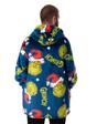 Multi The Grinch Zip Through Blanket Hoodie, Image 2 of 6