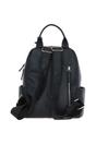 Black 'Lusso Legato' Real Leather Backpack, Image 3 of 4