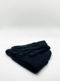 Black Knitted Beanie And Gloves Set, Image 1 of 2