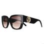 Black Marc Jacobs Black Rectangle Black Brown Gradient MARC 687/S, Image 2 of 4