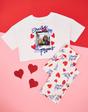 Multi Emily In Paris Ladies Pj Set, Image 2 of 6