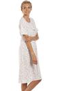 Pink Floral Print Nightdress, Image 4 of 5