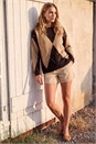 Chocolate Argyle Knit Jumper, Image 2 of 4