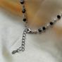 Gold Crystal Beads Mangalsutra Nazaria Bracelet, Image 3 of 3