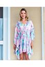 Aquamarine Seville - Kaftan Beach Cover-up, Image 1 of 1