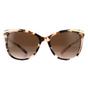 Brown Ralph Brown Cat Eye Pink Tortoise Dark Brown Gradient Sunglasses, Image 1 of 4