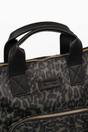 Khaki Leopard Top Handle Foldable Backpack, Image 4 of 4