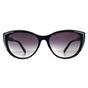 Black Cat Eye Shiny Black Smoke Grey Gradient GO00006, Image 1 of 3