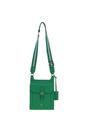 Green 'Eclisse Cuoio' Real Leather Crossbody Bag, Image 2 of 4