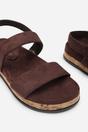 Dark Brown Where's That From Dark Brown Banyan Double Strap Flatform Sandal, Image 6 of 8