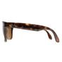Brown Ray-Ban Brown Rectangle Tortoise Brown Folding Wayfarer 4105 Sunglasses, Image 3 of 3