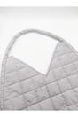 Lilac Oversized Quilted Shoulder Bag, Image 4 of 4