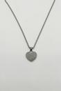 Silver Heart Shape Pendant Necklace - Gift Boxed, Image 4 of 5