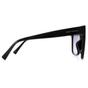 Black Karen Millen Black Square Black Dark Grey Gradient KM5052, Image 4 of 4