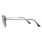 Black Round Polished Black Green G-15 Sunglasses, Image 3 of 4