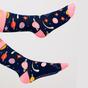 Multi 1 Pack Ladies Novelty Patterned Bamboo Socks, Image 4 of 5