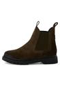 Green Tamaris Womens Olive Chelsea Boots, Image 4 of 8