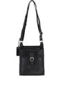 Grey Ashwood Leather Grey Vintage Small Leather Travel Shoulder Bag, Image 2 of 4
