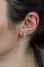 Gold The Colourful Aura - Pearl Adjustable Ear Cuff, Image 2 of 3