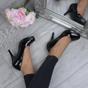 Black High Heel Court Shoes, Image 5 of 6