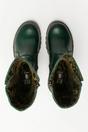 Dark Green Womens Mid-Calf Platform Boots-MES2913, Image 5 of 8
