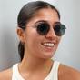 Grey Ray-Ban Grey Square Gunmetal Dark Grey Gradient Sunglasses, Image 5 of 6