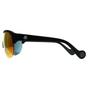 Black Moncler Black Wrap Matte Black Red Mirror and Grey ML0049, Image 3 of 3