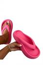 Fuchsia iKrush Fuchsia Cora Chunky Platform Flip-flops Sandals, Image 3 of 8