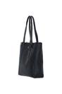 Black 'Consistenza Intensa' Ashwood Modern Black Leather Shoulder Bag, Image 2 of 4