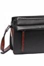 Black Cross Body Satchel Bag, Image 2 of 2