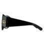 Black Gucci Black Square Black Grey GG1402S, Image 3 of 4