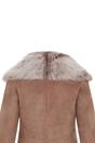 Taupe Sheep Toscana Shearling Leather Jacket, Image 6 of 6