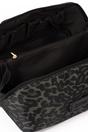 Khaki Leopard Vanity Case Makeup Bag, Image 3 of 3