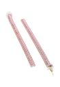 Light Pink Pink Long Linear Earrings, Image 3 of 5