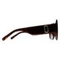Brown Marc Jacobs Brown Square Havana Brown Gradient MARC 647/S, Image 4 of 4