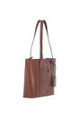 Tan 'Rosara' Real Leather Shoulder Bag, Image 5 of 5