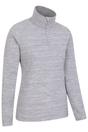 Grey Snowdon Melange Fleece Top, Image 3 of 4