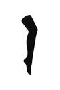 Black 2 Pack Soft Breathable Bamboo Tights in Black, Image 1 of 3