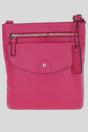 Pink Ashwood Leather Pink 'Five CB' Real Leather Cross Body Bag, Image 1 of 5